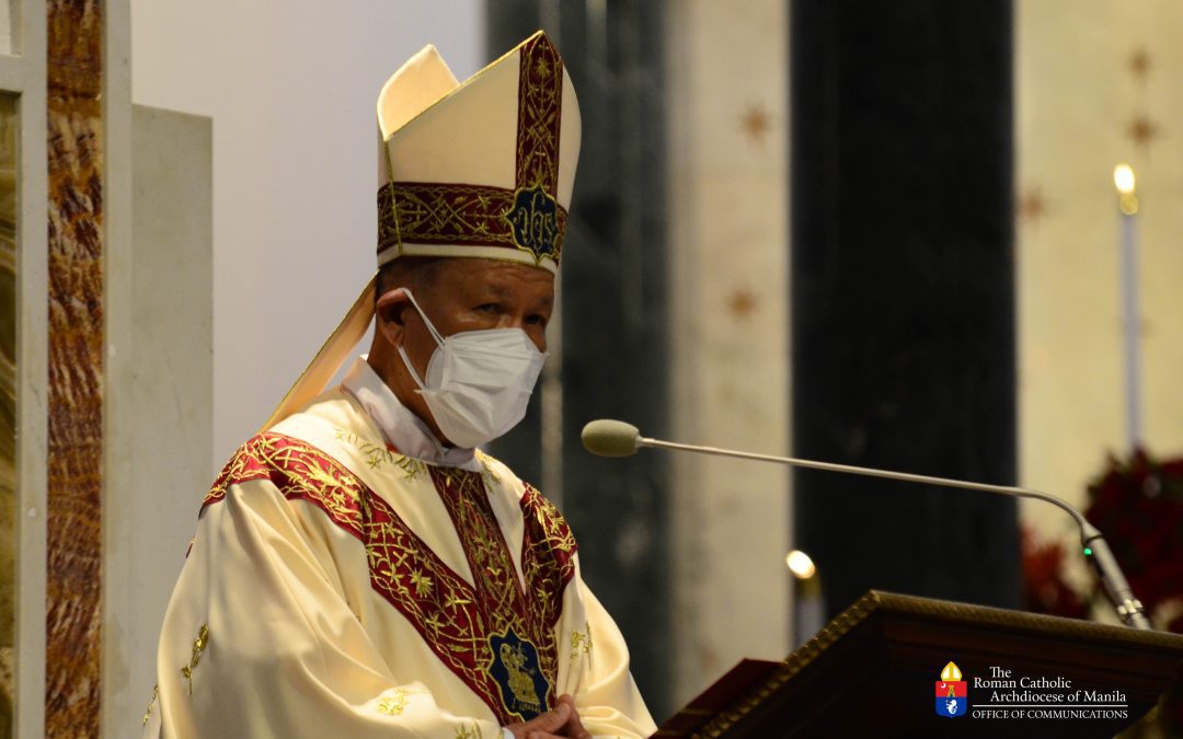 Full Text | Homily of Cardinal Jose Advincula of Manila during Mass to open the Season of Creation