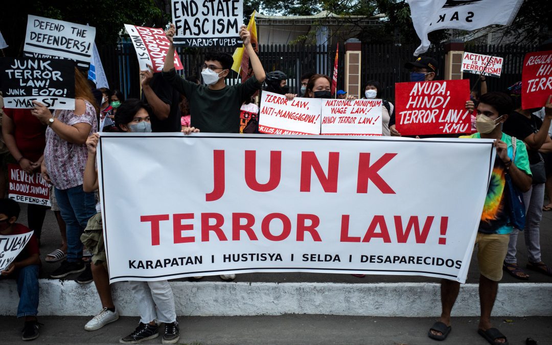 Green groups urge Philippine government to junk anti-terror law, go after real terrorists