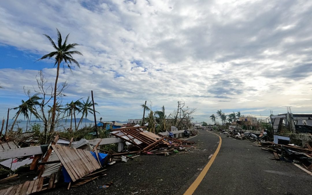 Climate activists seek justice for typhoon victims