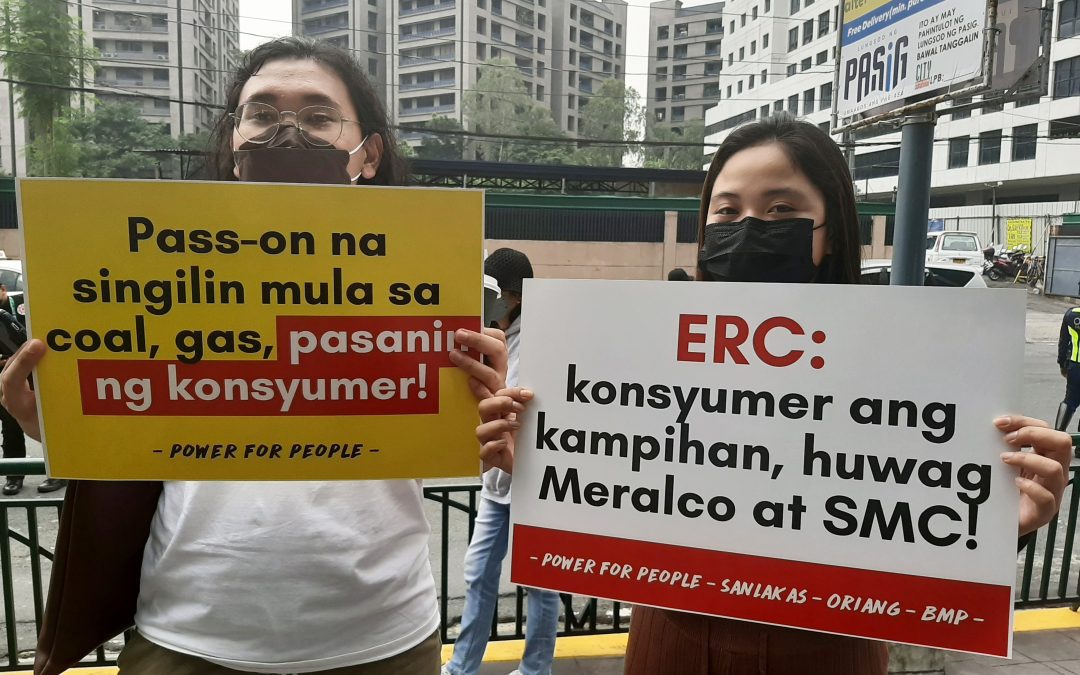 Consumer group dares ERC to reject SMC-Meralco petition for electricity price hike