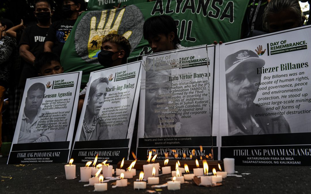 Envi heroes and martyrs honored at DENR grounds; security of envi defenders demanded