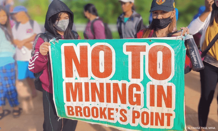 Residents of Brooke’s Point in Palawan decry continued operations of mining company