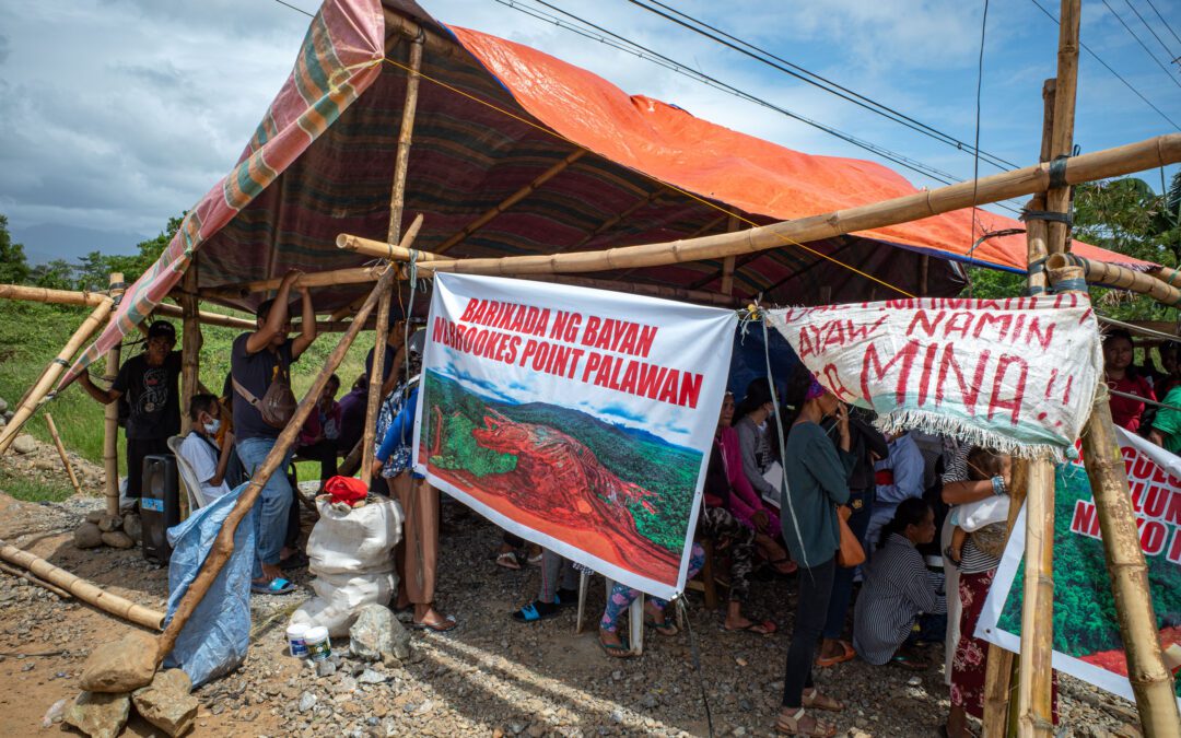 As anti-mining barricade continues, Palawan bishop says farmers, IPs want their voices heard