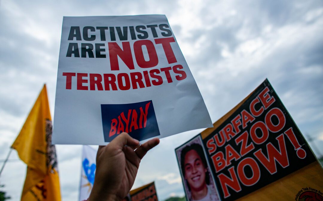 On the ‘terrorist’ designation of Cordilleran activists