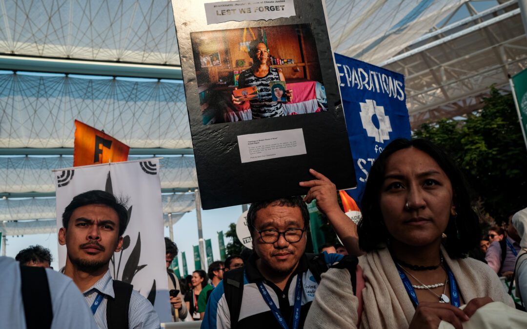 Filipino activists rally for Climate Justice at COP28