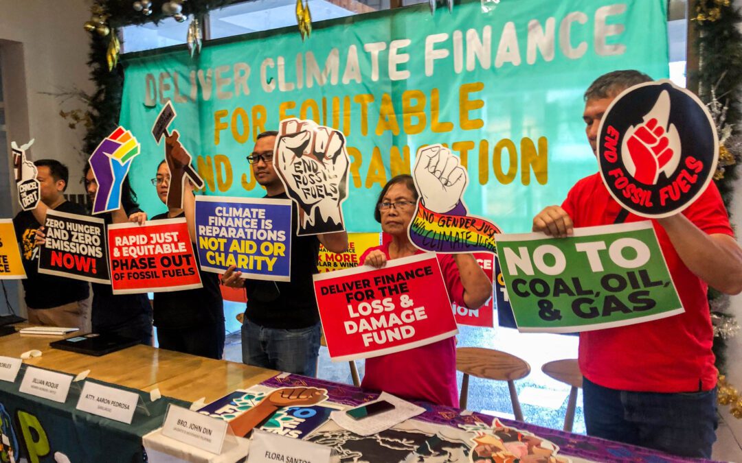 Philippine groups set to ignite nationwide mobilizations for climate justice