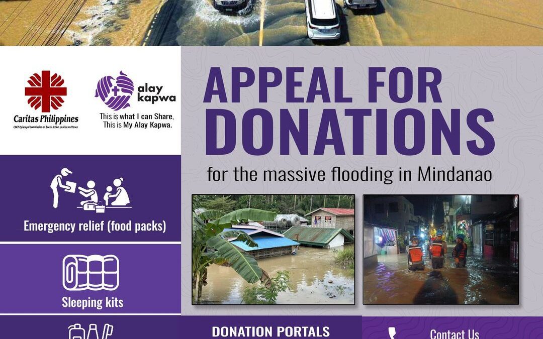 Philippine Churches appeal aid for flood victims in Mindanao