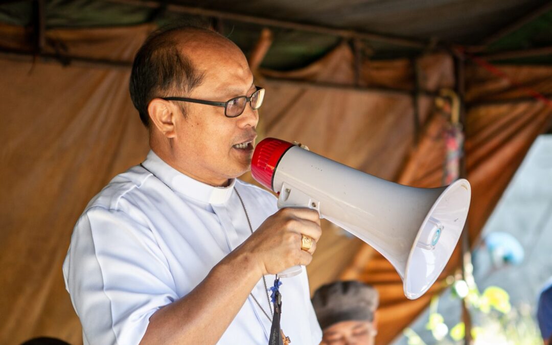 Bishop of Bayombong urges province-wide human chain against destructive mining
